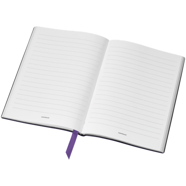 Cuaderno A5 Mont blanc purpura con lineas