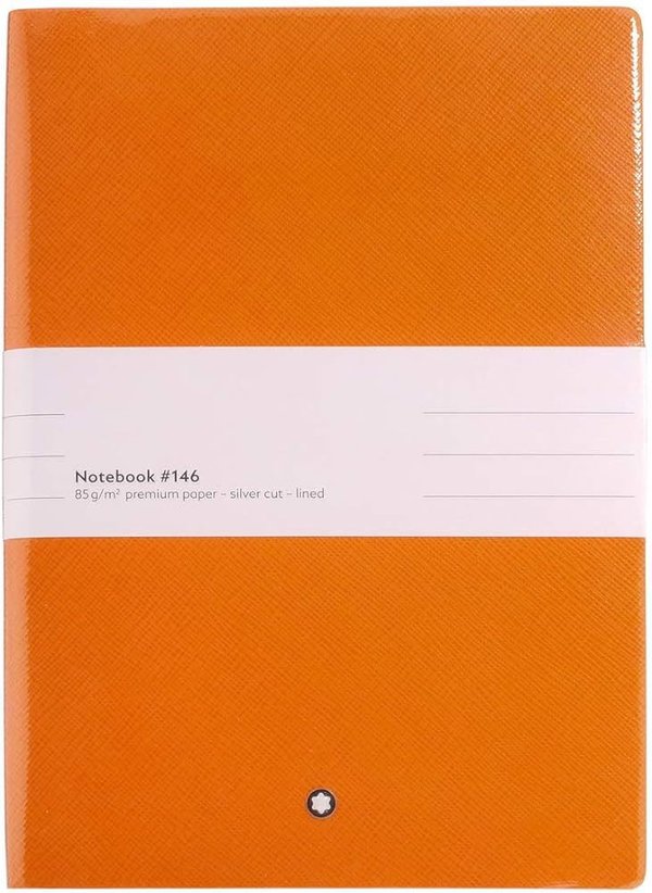 Cuaderno A5 Mont Blanc naranja